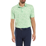 FootJoy Men's Pop Camo Lisle Polo - Pistachio