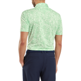 FootJoy Men's Pop Camo Lisle Polo - Pistachio
