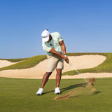 FootJoy Men's Pop Camo Lisle Polo - Pistachio