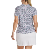 FootJoy Women's Short Sleeve Shirt - Orchid Floral