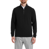 FootJoy Men's FJ Wordmark Chill-Out Pullover - Black