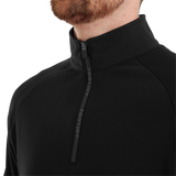 FootJoy Men's FJ Wordmark Chill-Out Pullover - Black