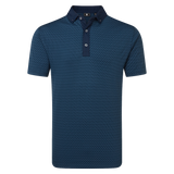 FootJoy Star Geo Jacquard Polo - Navy
