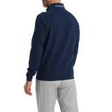 FootJoy Wordmark Chill-Out Pullover - Navy