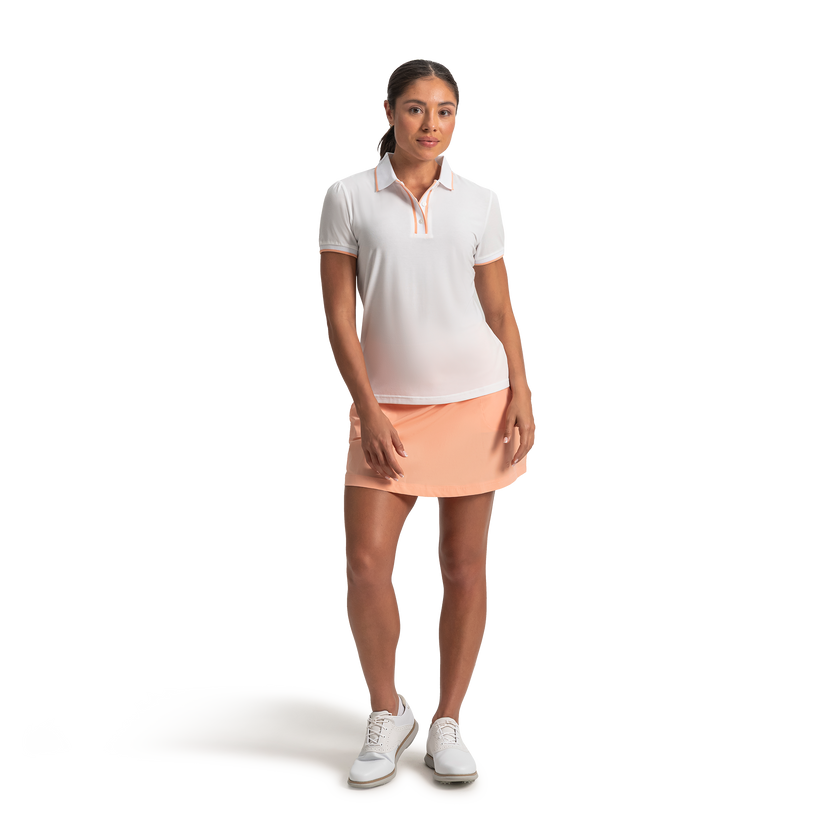 FootJoy Women's Cap Sleeve Polo - White