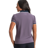 FootJoy Women's Cap Sleeve Polo - Dusty Violet