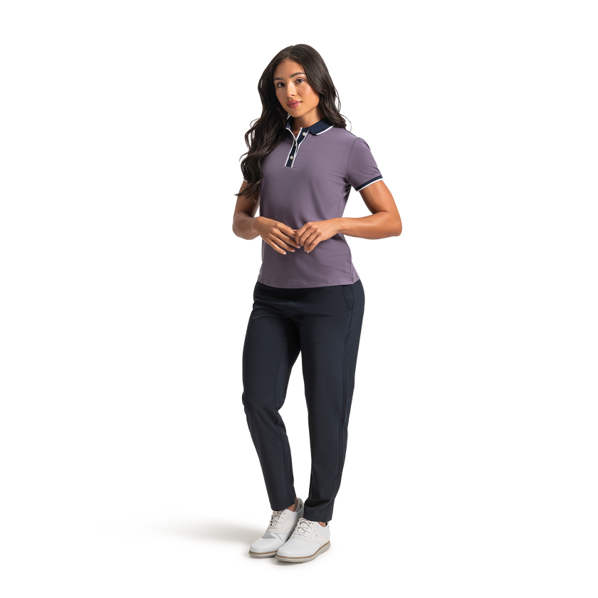 FootJoy Women's Cap Sleeve Polo - Dusty Violet