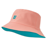 FootJoy Women's Reversible Bucket Hat - Teal / Peach
