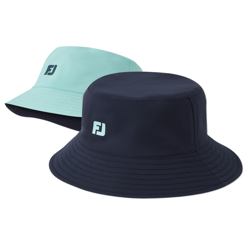 FootJoy Women's Bucket Hat - Navy/Glacial Blue