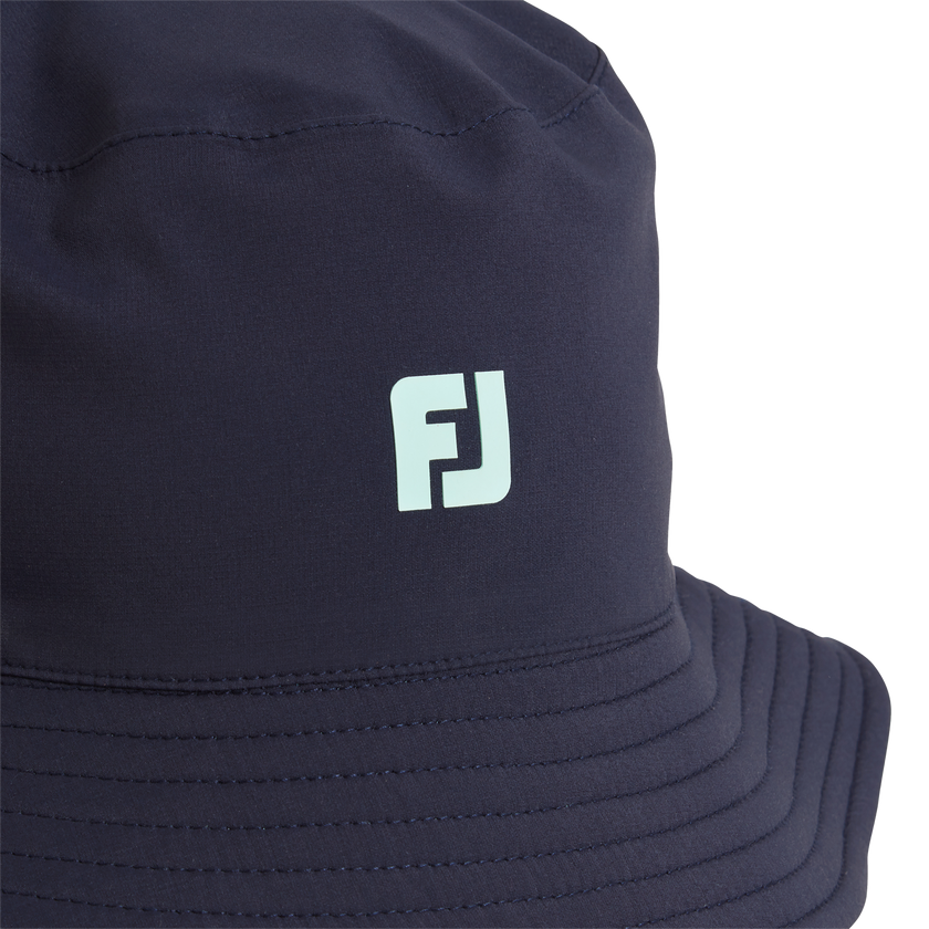FootJoy Women's Bucket Hat - Navy/Glacial Blue
