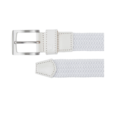 2024 FootJoy Men's Braided Belt - White