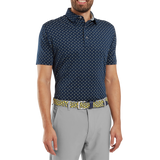 2025 FootJoy Men's Braided Belt - Navy/White/Taxi
