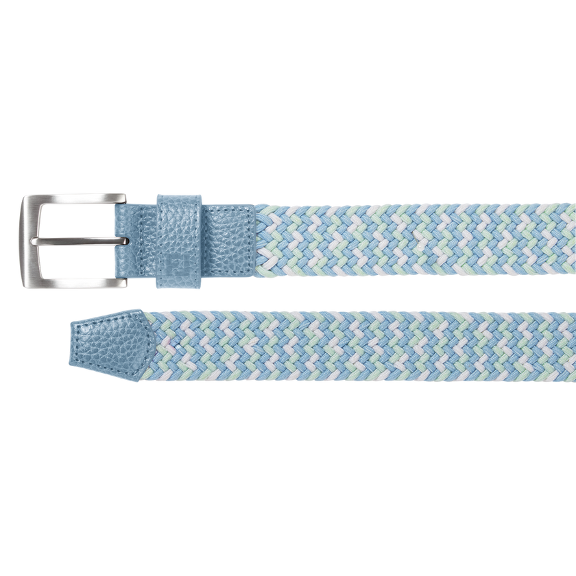 FootJoy Braided Belt - Blue Jay/White/Pistachio