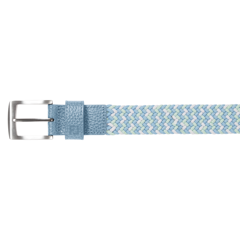FootJoy Braided Belt - Blue Jay/White/Pistachio