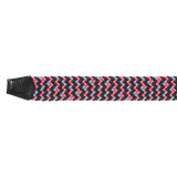 2025 FootJoy Men's Braided Belt - Black/Flint/Hibiscus