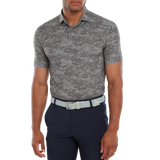 2023 FootJoy Mens Cloud Camo Print Polo - Lava