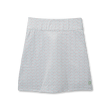 2024 FootJoy Women's Chevron Print Knit Skort -  White / Sage