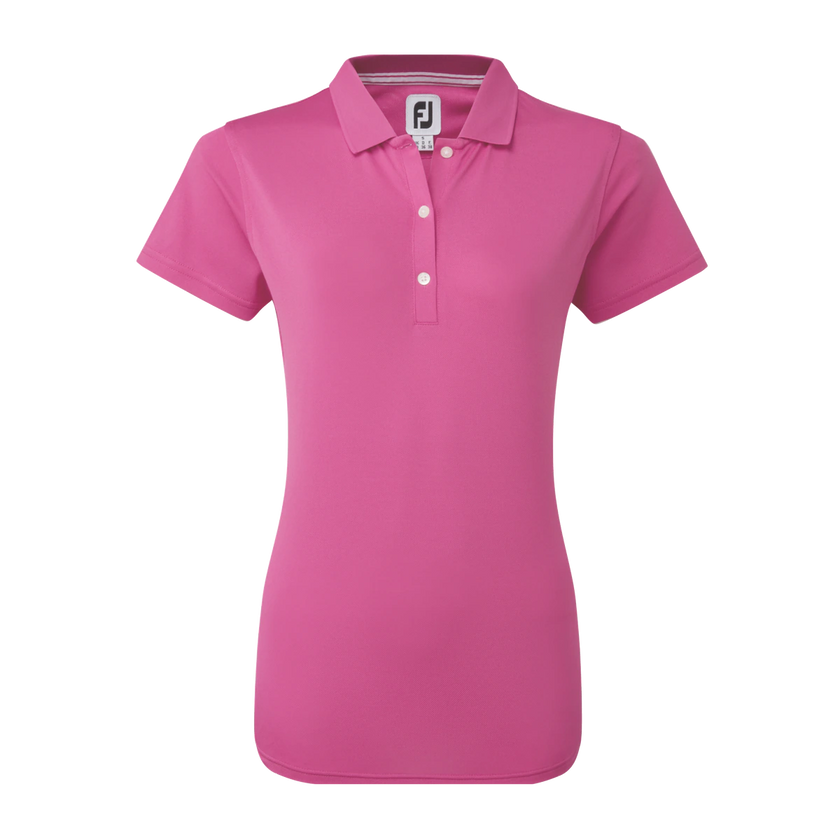 2024 FootJoy Women's Pique Solid Polo - Pink