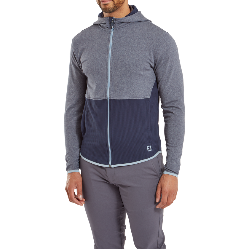 2024 FootJoy Men's Thermoseries Fullzip Hoodie -  Navy