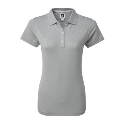 FootJoy Women's Pique Solid Polo - Grey