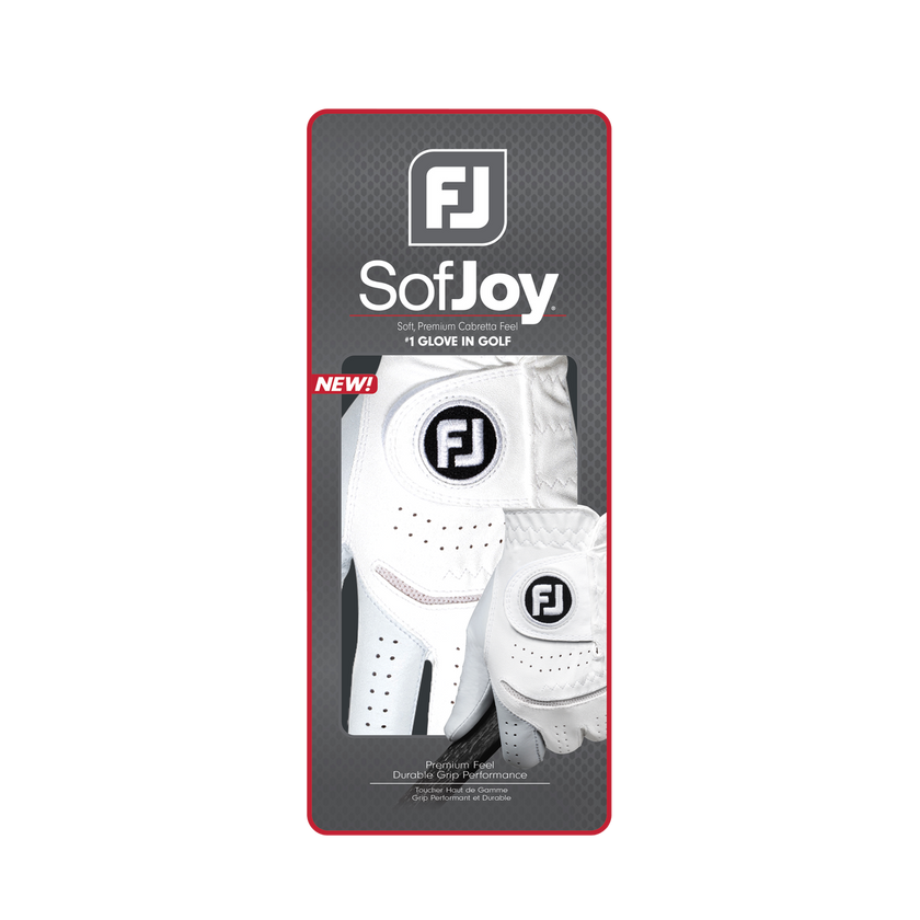 FootJoy Women's SofJoy Golf Glove - White