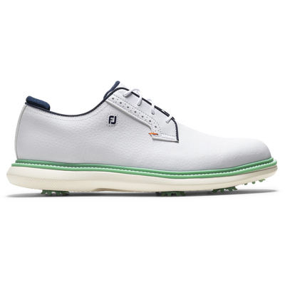 FootJoy Ocean Mist Traditions Blucher - White/Teal
