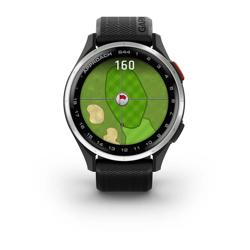 Garmin Approach S44 Watch - Silver/Black