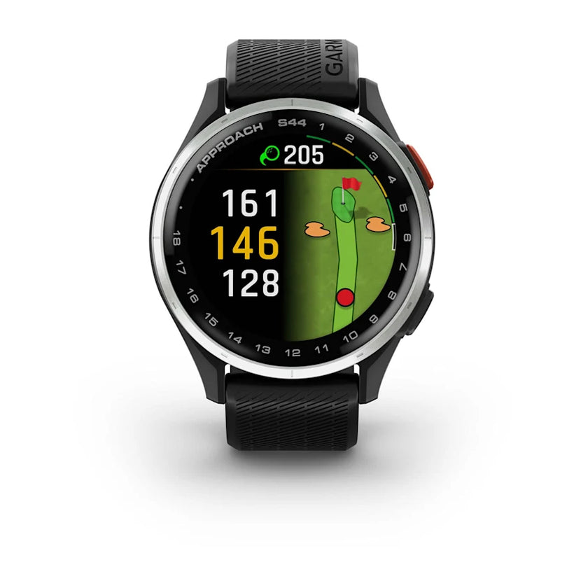Garmin Approach S44 Watch - Silver/Black