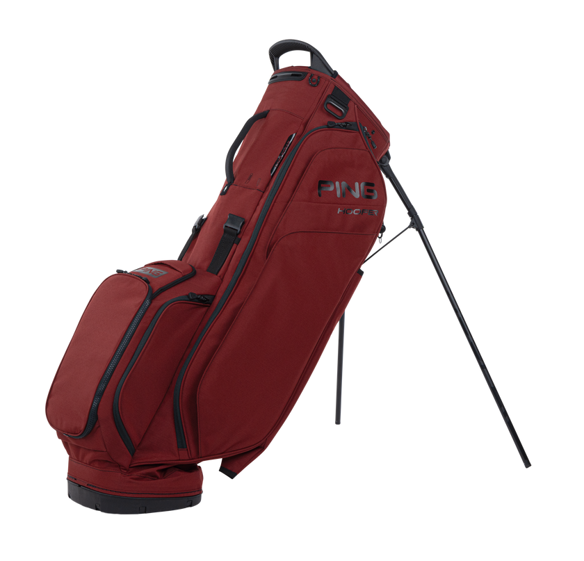 Ping Hoofer Golf Bag - Deep Red