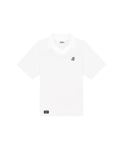 Huffer Golf Women's Tech Birdie Short Sleeve Polo - Chalk