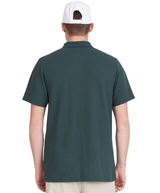 Huffer Men's Classic Short Sleeve Polo - Golf Green