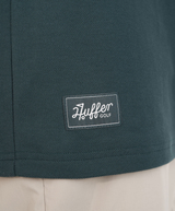 Huffer Men's Classic Short Sleeve Polo - Golf Green