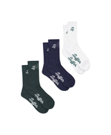 Huffer Shank Rib Sock 3 Pack/Par 97 - Multi