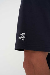 Huffer Golf Men's Par Line Short Sleeve Polo - Navy/Chalk