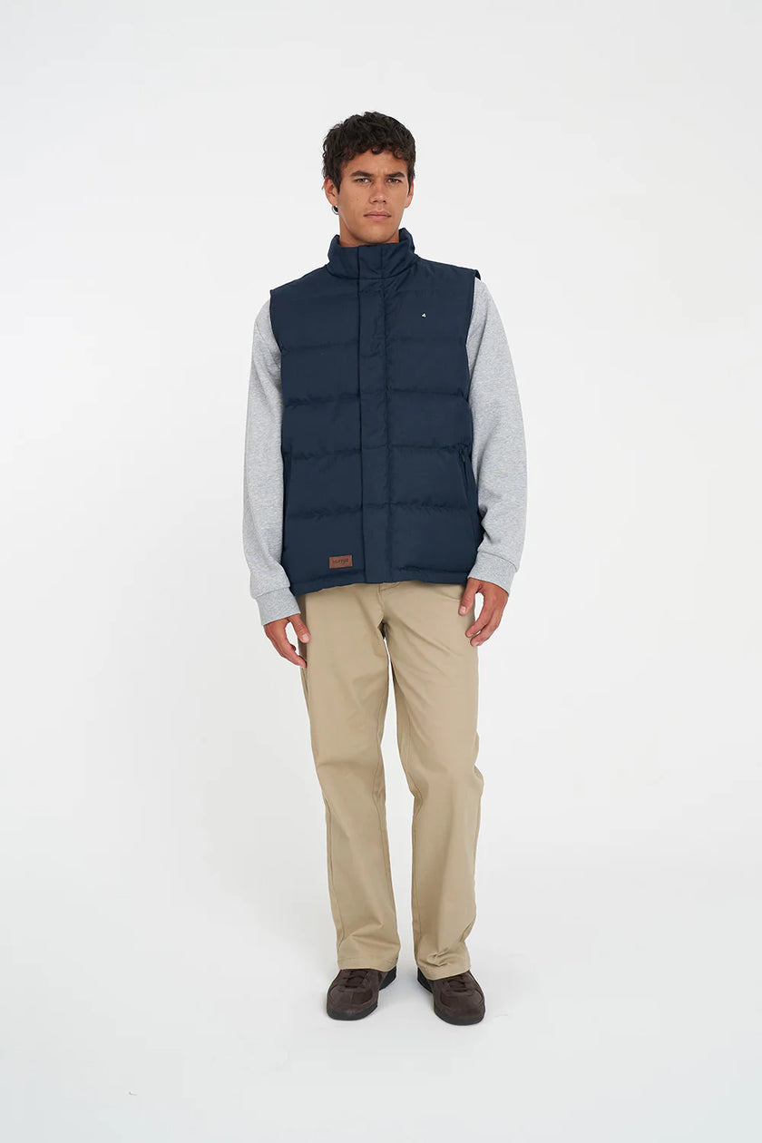 Huffer Men's Classic Down Vest