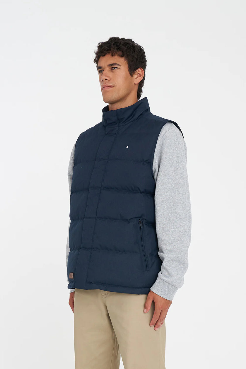 Huffer Men's Classic Down Vest