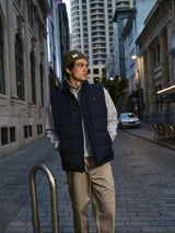 Huffer Men's Classic Down Vest