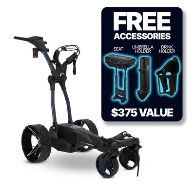 MGI AI Navigator GPS+ Limited Edition Remote Control Trundler - Matte Navy/Black