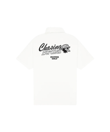 Huffer Golf Men's Classic Short Sleeve Polo/Chase - Chalk