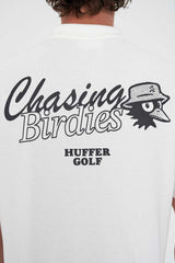 Huffer Golf Men's Classic Short Sleeve Polo/Chase - Chalk