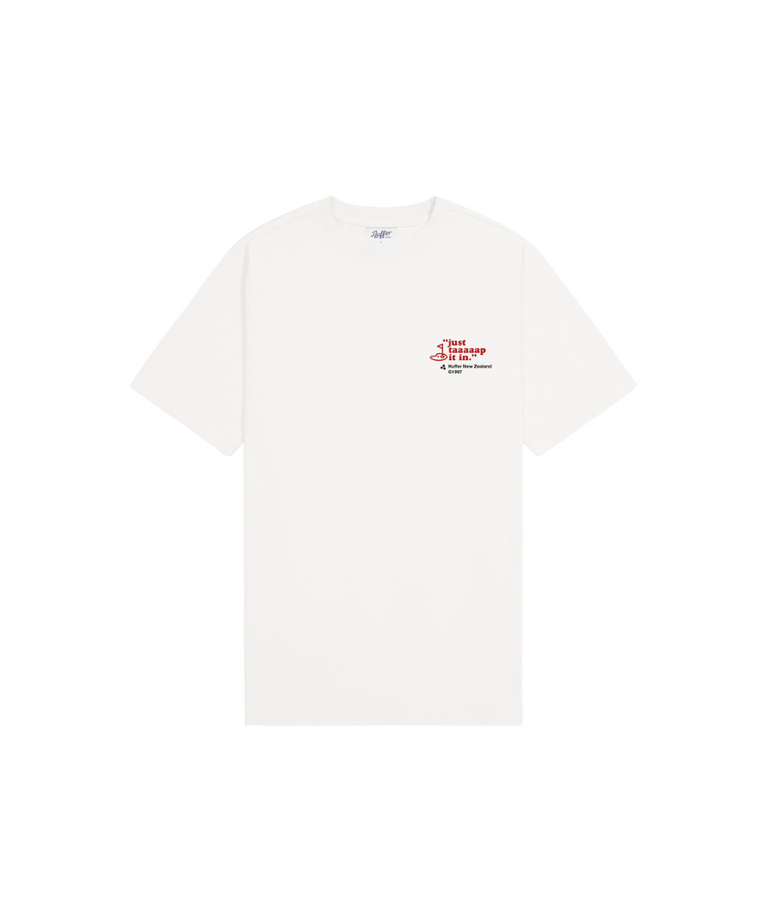 Huffer Men's Sup Tee 190/TAAAAAP - Chalk