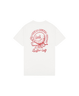 Huffer Men's Block Tee 220/Zero Putts - Chalk