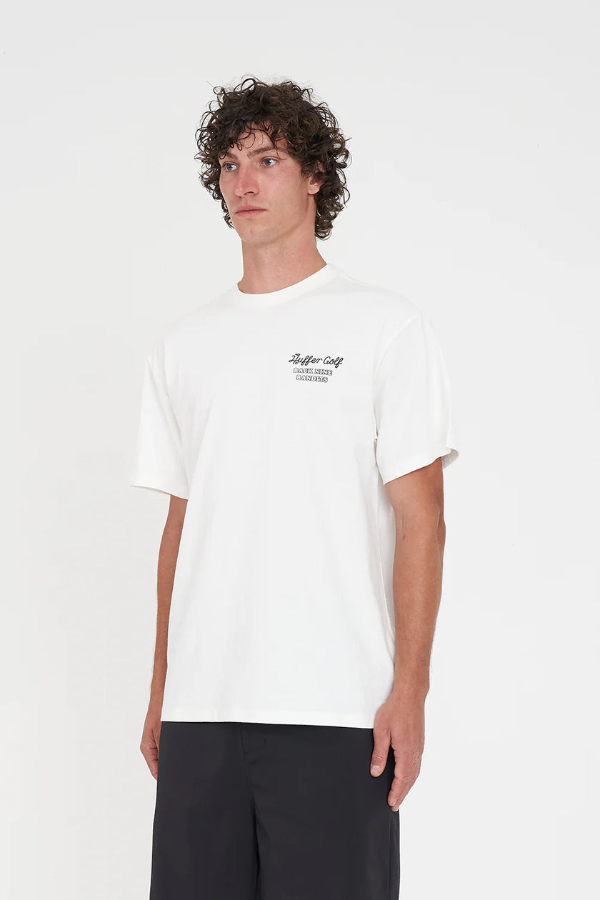 Huffer Golf Men's Sup Tee 220/Bandits - Chalk