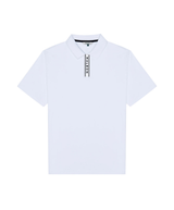 Malbon Men's Block Placket Polo