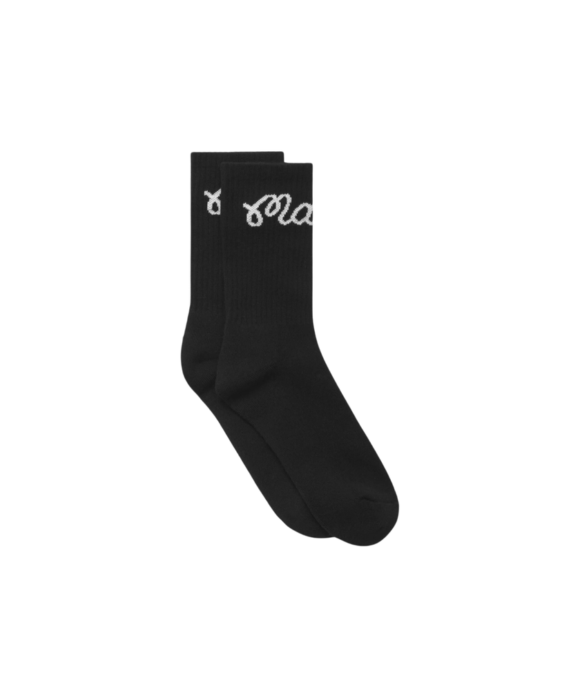 Malbon Men's Bon Script Sock