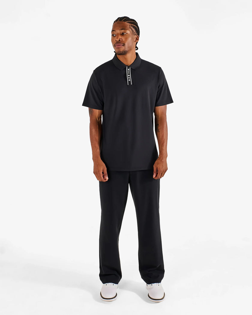 Malbon Men's Block Placket Polo