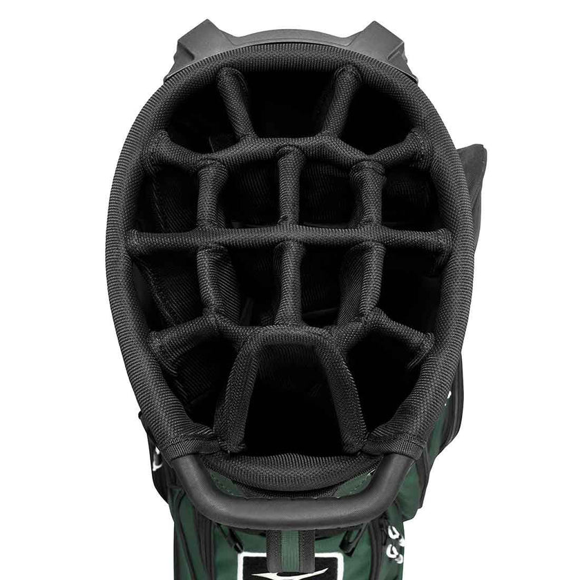 Mizuno BR-DX 14 Way Stand Bag - Jungle Green
