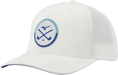 Mizuno Crossed Clubs Cap - White