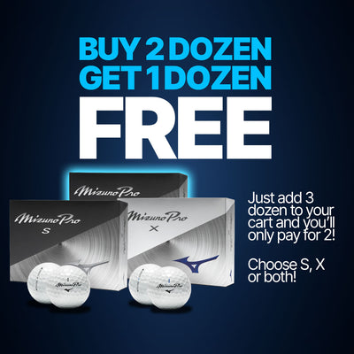 2025 Mizuno Pro X Golf Ball - White