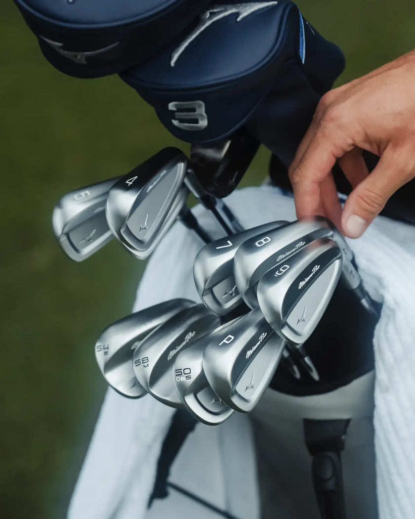 Mizuno Pro S-4 Iron Set - Dynamic Gold MID 115 S300